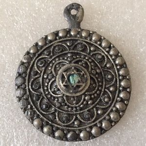 Antique star pendent